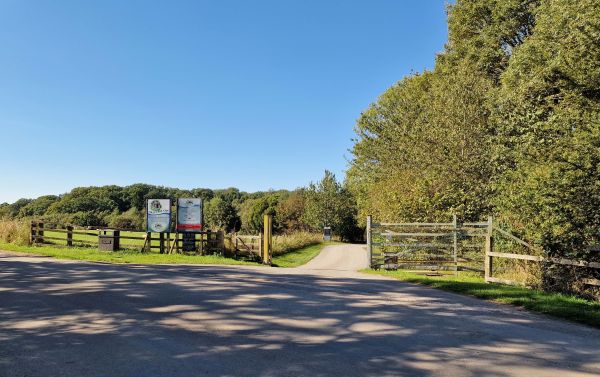 Entrance to car park 