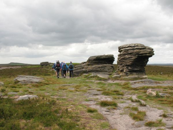 The Ox Stones on Burbage Moor