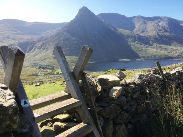 A panoramic view from a mountain