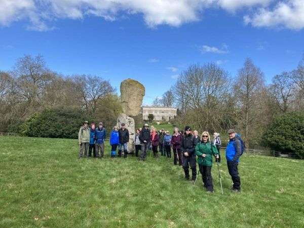 Colchester Ramblers pausing for group photo