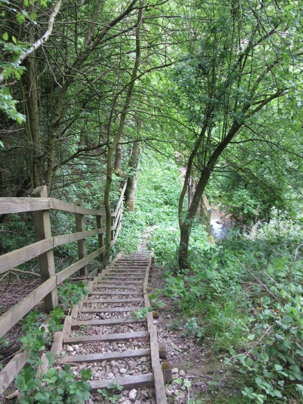 Steps to Cromford Canal