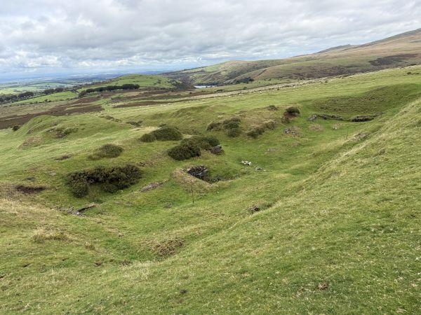 View towards Meldon from Sourton Ice works