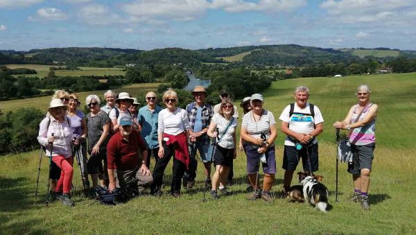 SEBR Group walking in the Thames Valley