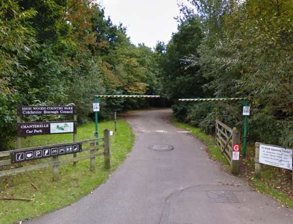 Chanterelle Car Park Entrance