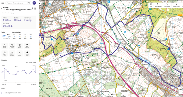 Tring Park to Northchurch Common